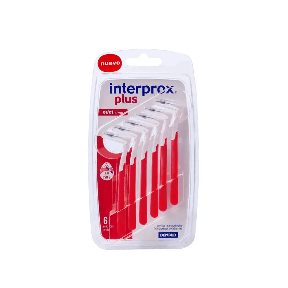 Cepillo Interprox Plus 2G Mini cónico Blíster 6 uds | Bonsanté