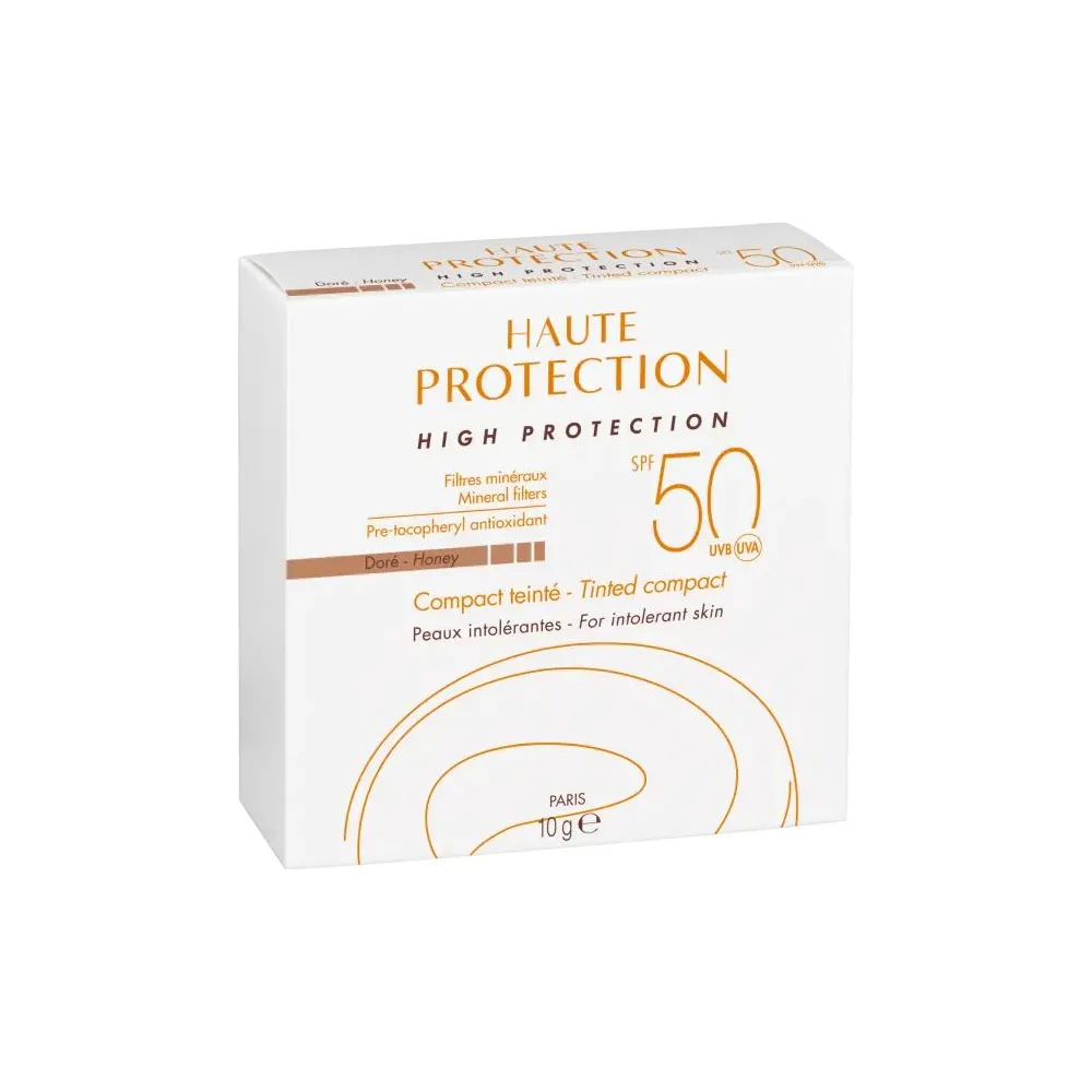 Avene Compacto Spf50 color dorado 10 gr | Bonsanté
