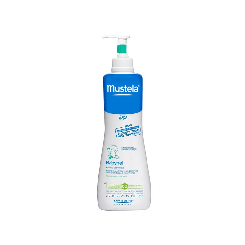 Mustela BabyGel hipoalergénico 750 ml | Bonsanté