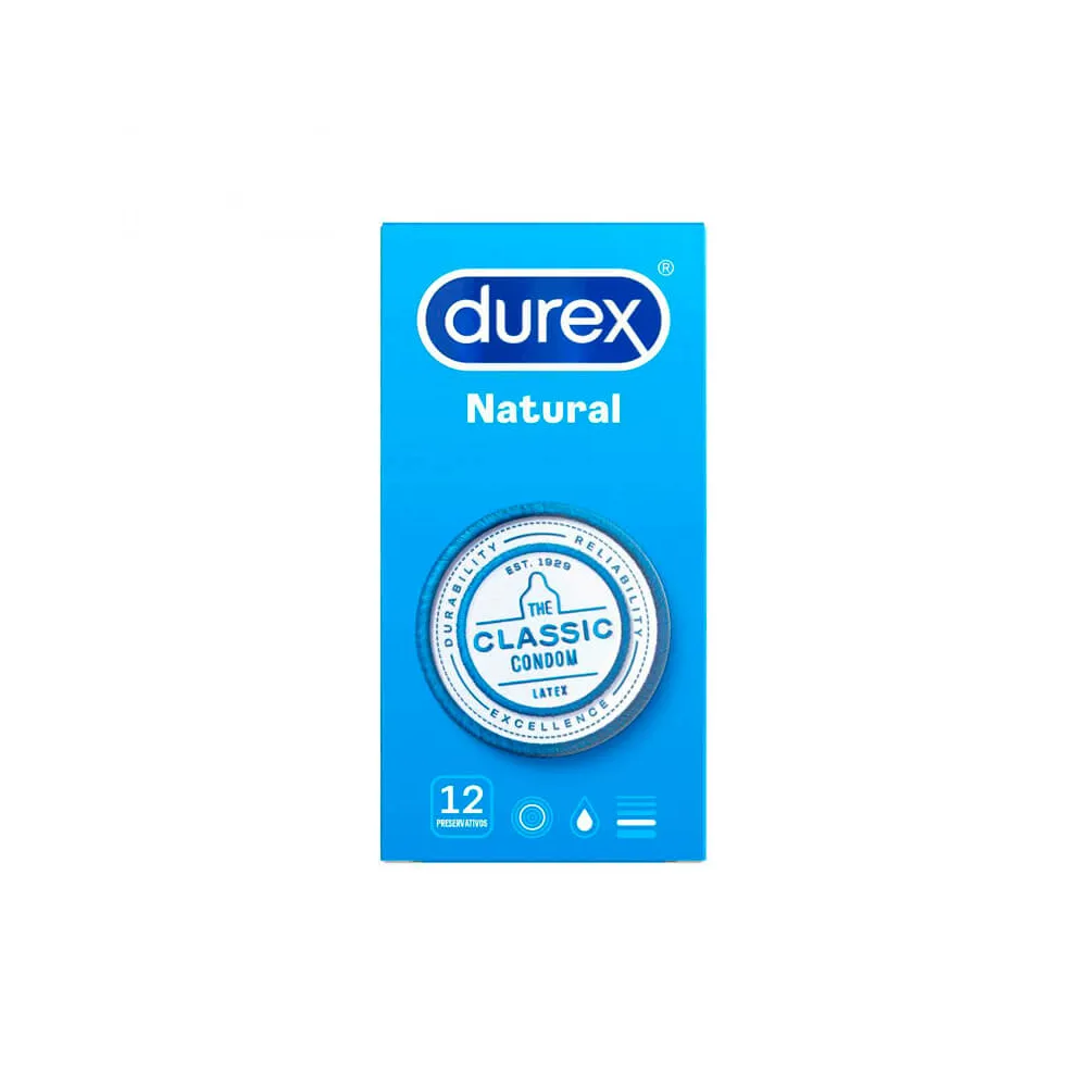 Durex Natural Plus preservativos 12 uds | Bonsanté