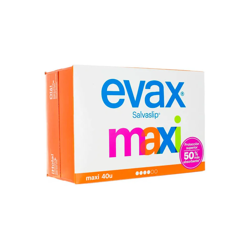 Evax Salvaslip Maxi 40 uds | Bonsanté