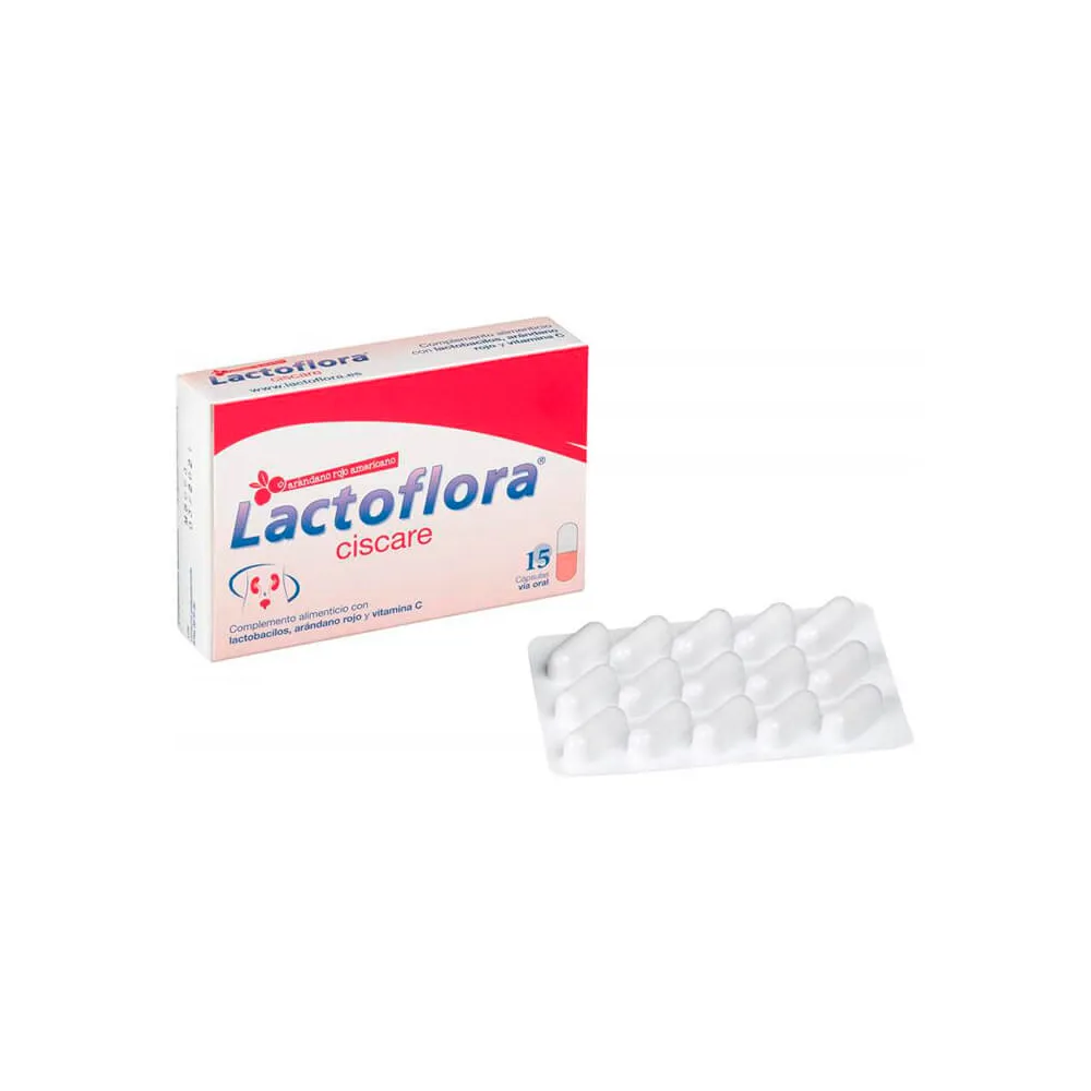 Lactoflora Ciscare 15 Capsulas | Bonsanté