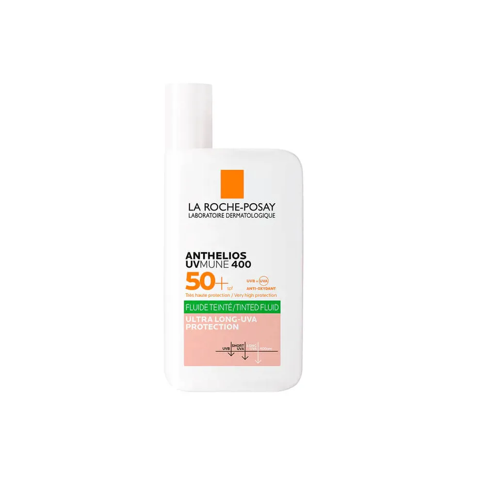 La Roche Posay Anthelios UV Mune Oil tinted Fluid Color Spf50+ 50ml | Bonsanté