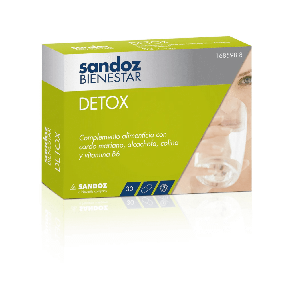 Sandoz Bienestar Detox 30 Capsulas | Bonsanté