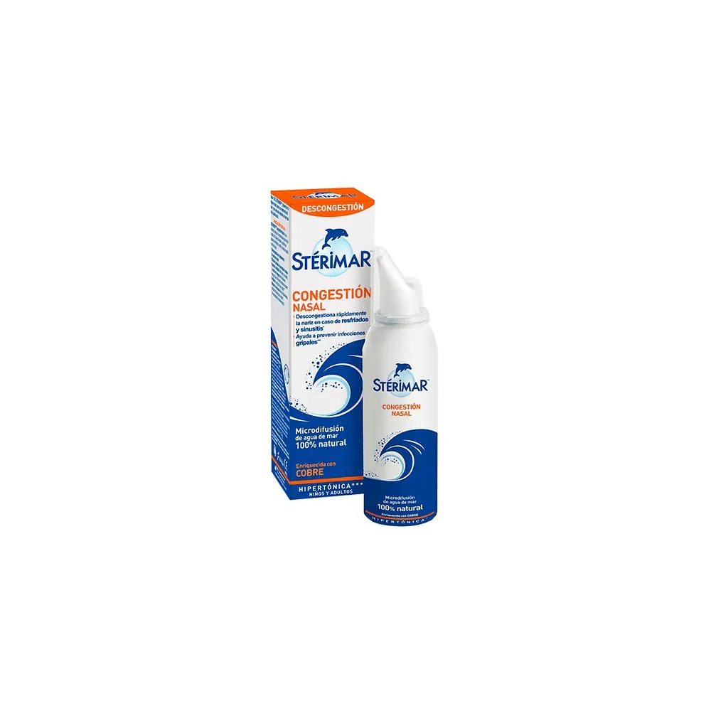 Sterimar Agua de Mar Spray Descongestión Nasal 100 ml | Bonsanté