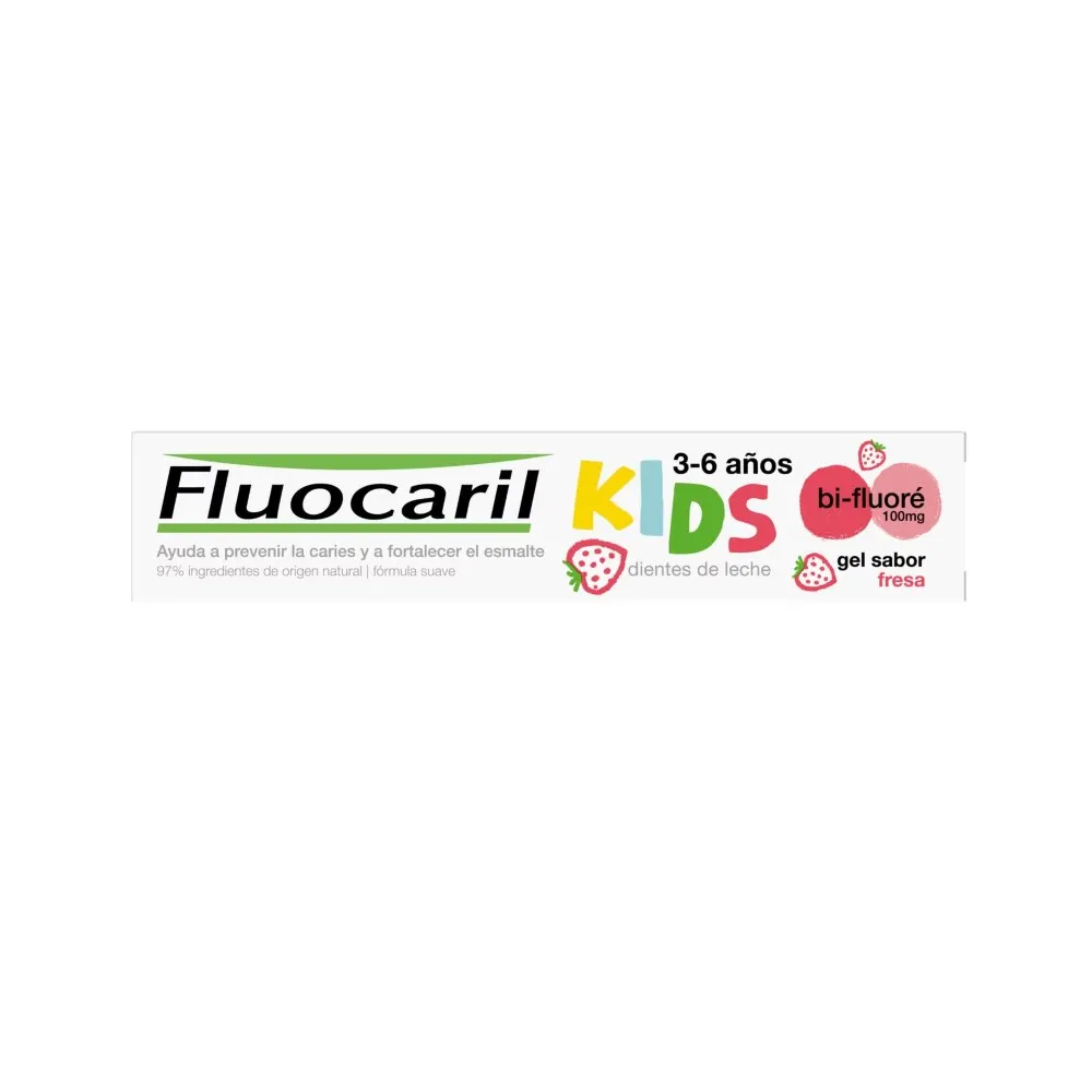 Fluocaril Kids 3 - 6 Años 50 ml Fresa | Bonsanté
