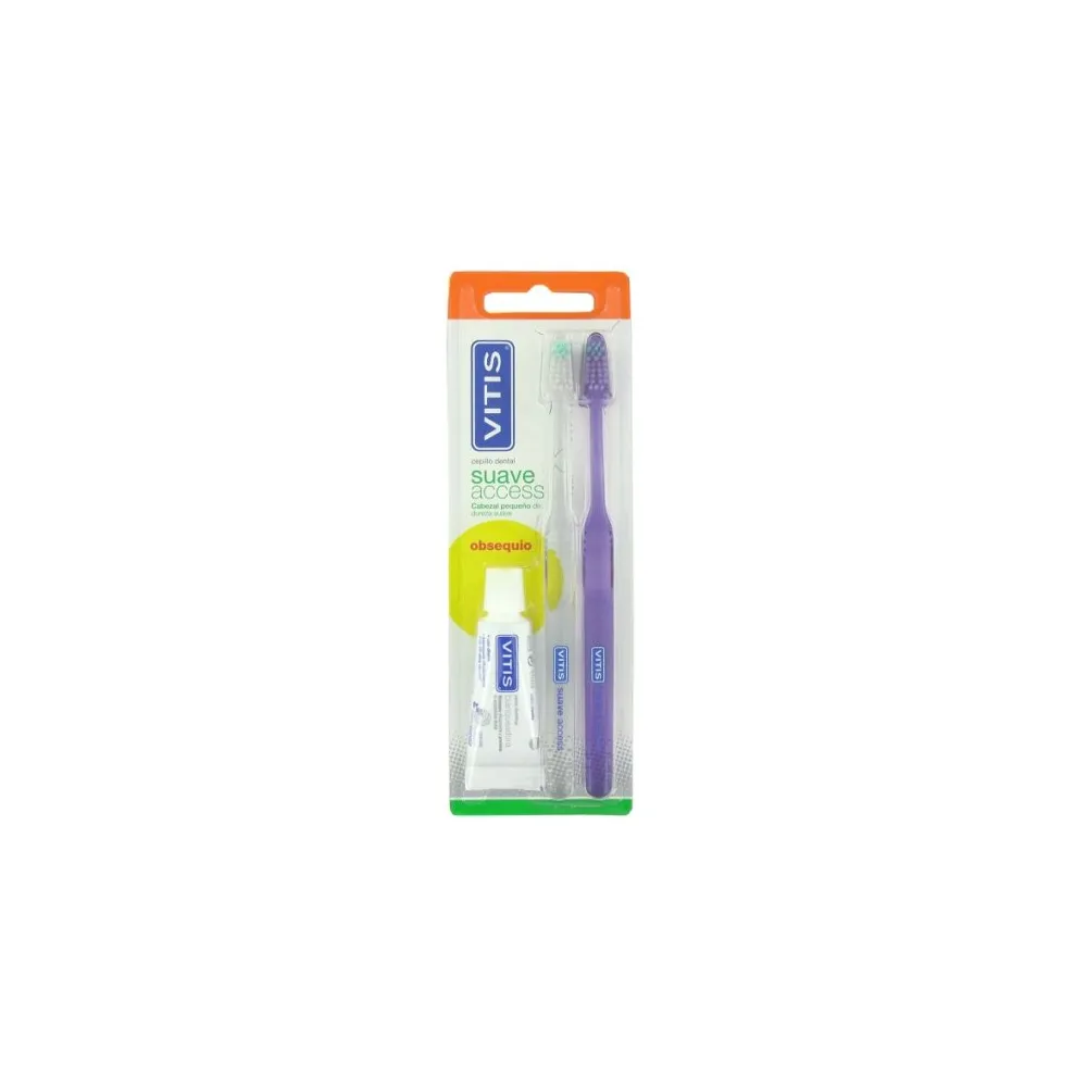 Vitis Duplo Cepillo Suave Access | Bonsanté