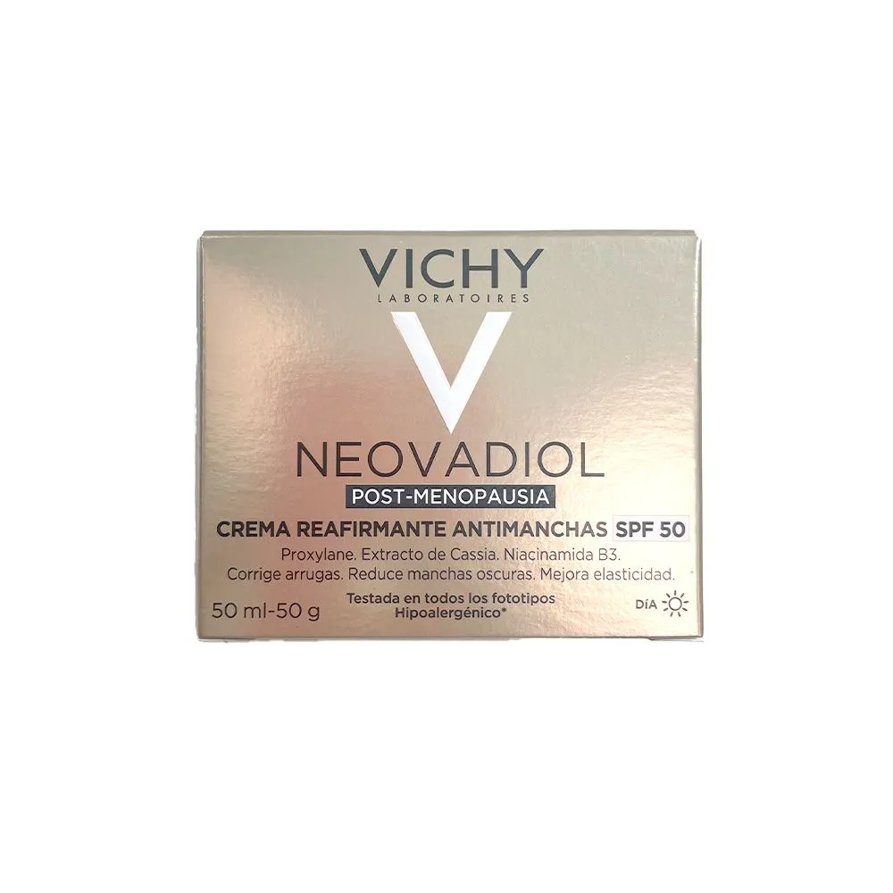 Vichy Neovadiol Crema Reafirmante Antimanchas SPF50 Post-Menopausia 50 ml | Bonsanté