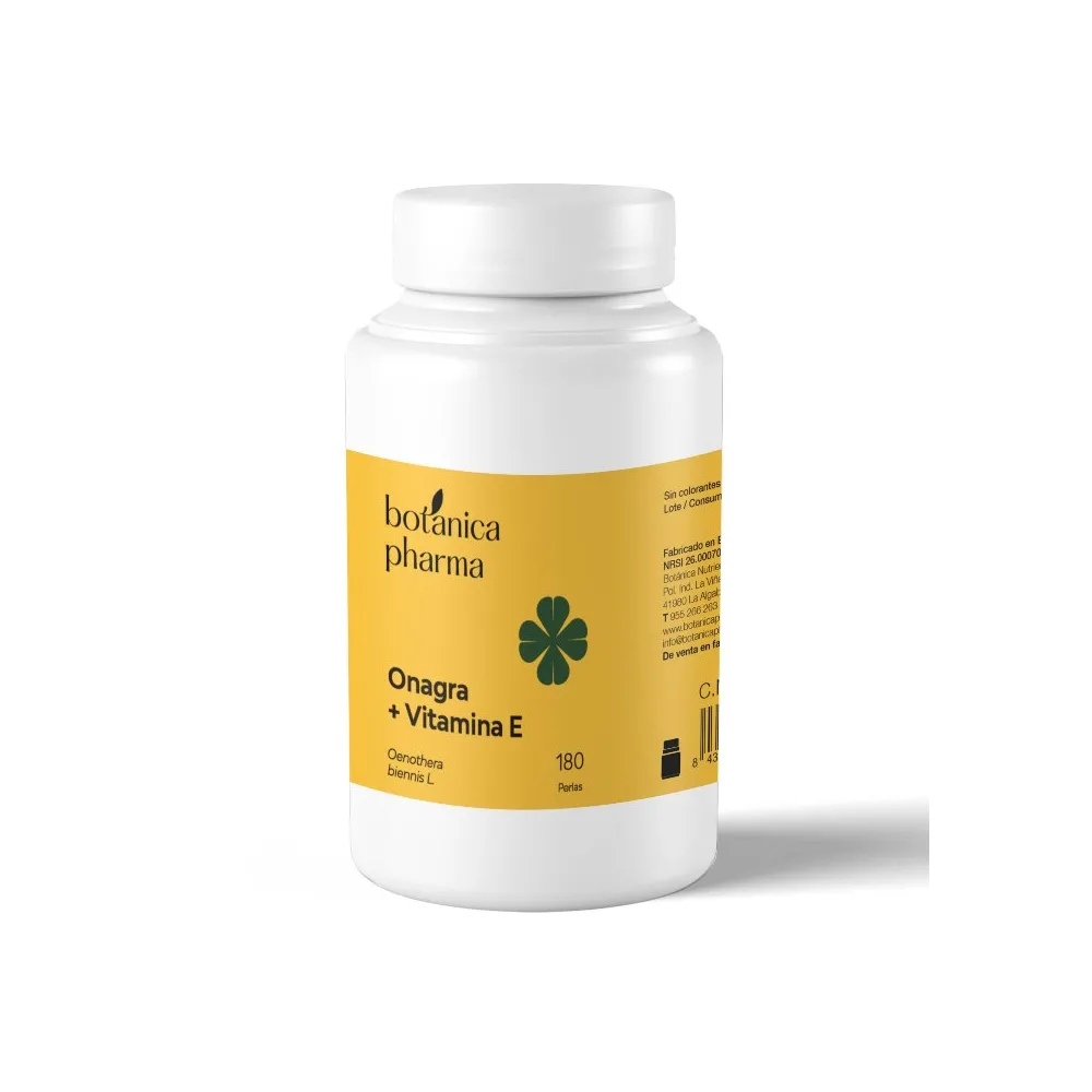 Botanica Nutrients Onagra Y Vitamina E 180 Perlas | Bonsanté