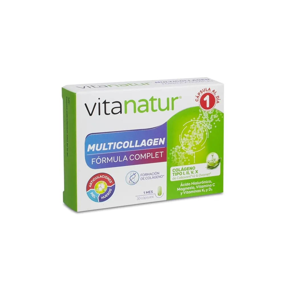 Vitanatur Multicollagen 30 Cápsulas | Bonsanté
