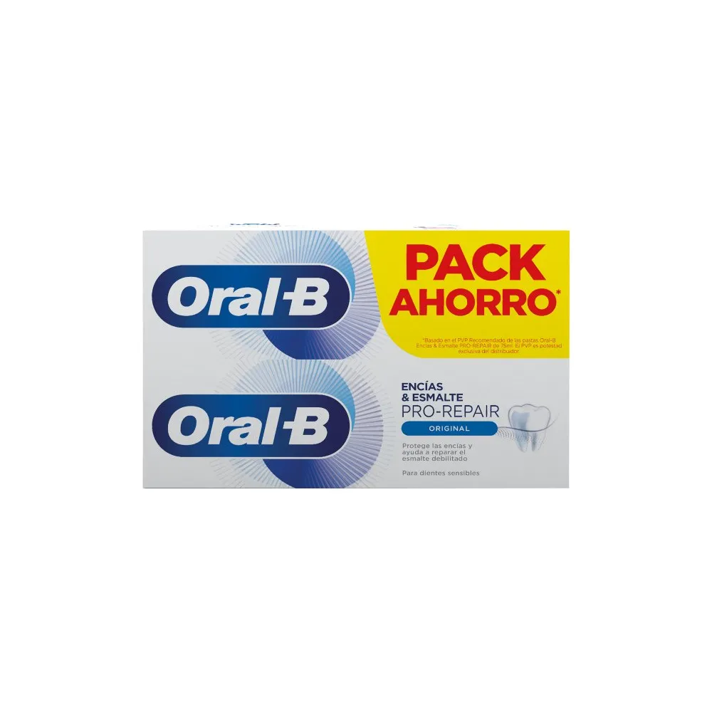 Oral-B Encias y Esmalte Repair PACK AHORRO 2 X 75 Ml | Bonsanté