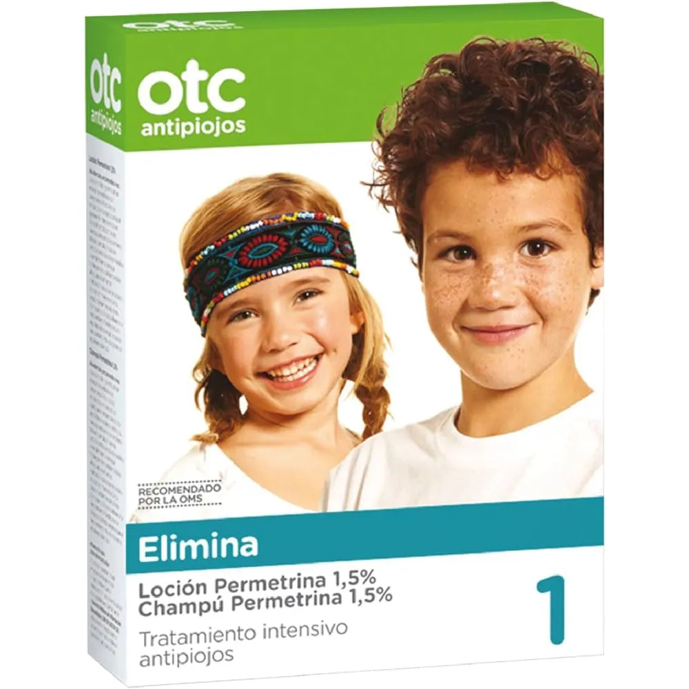 OTC Tratamiento Intensivo Antipiojos Loción + Champú Permetrina 1.5% Pack Ahorro | Bonsanté