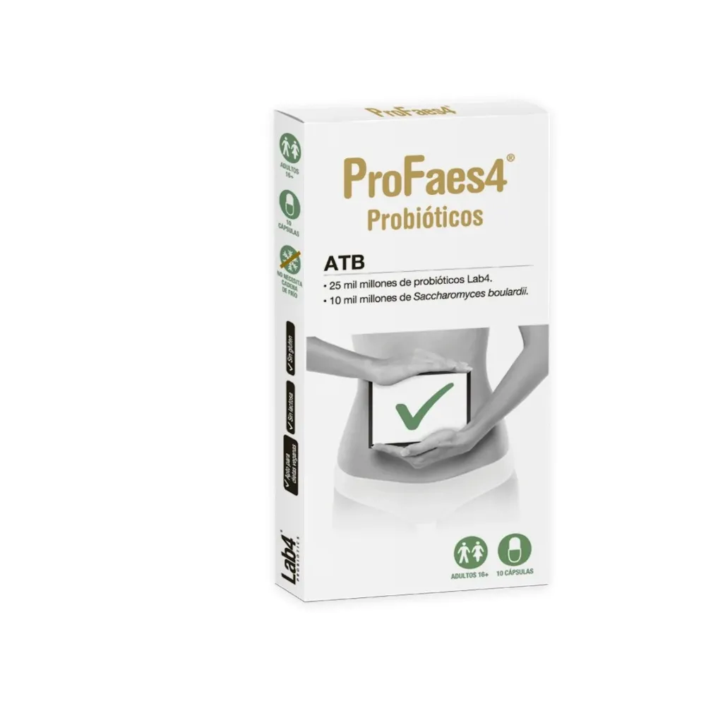 ProFaes4 Probióticos ATB 10 Cápsulas | Bonsanté