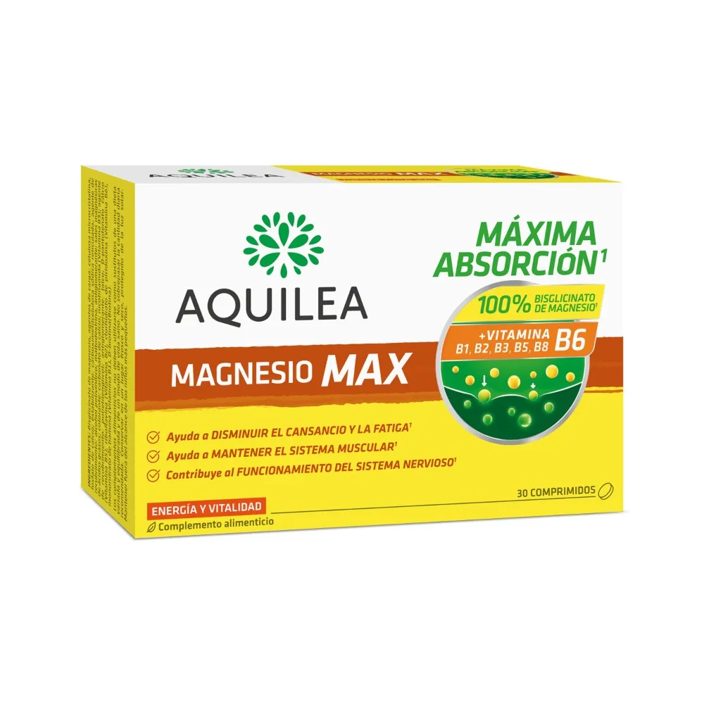 Aquilea Magnesio Max 30 Comprimidos | Bonsanté