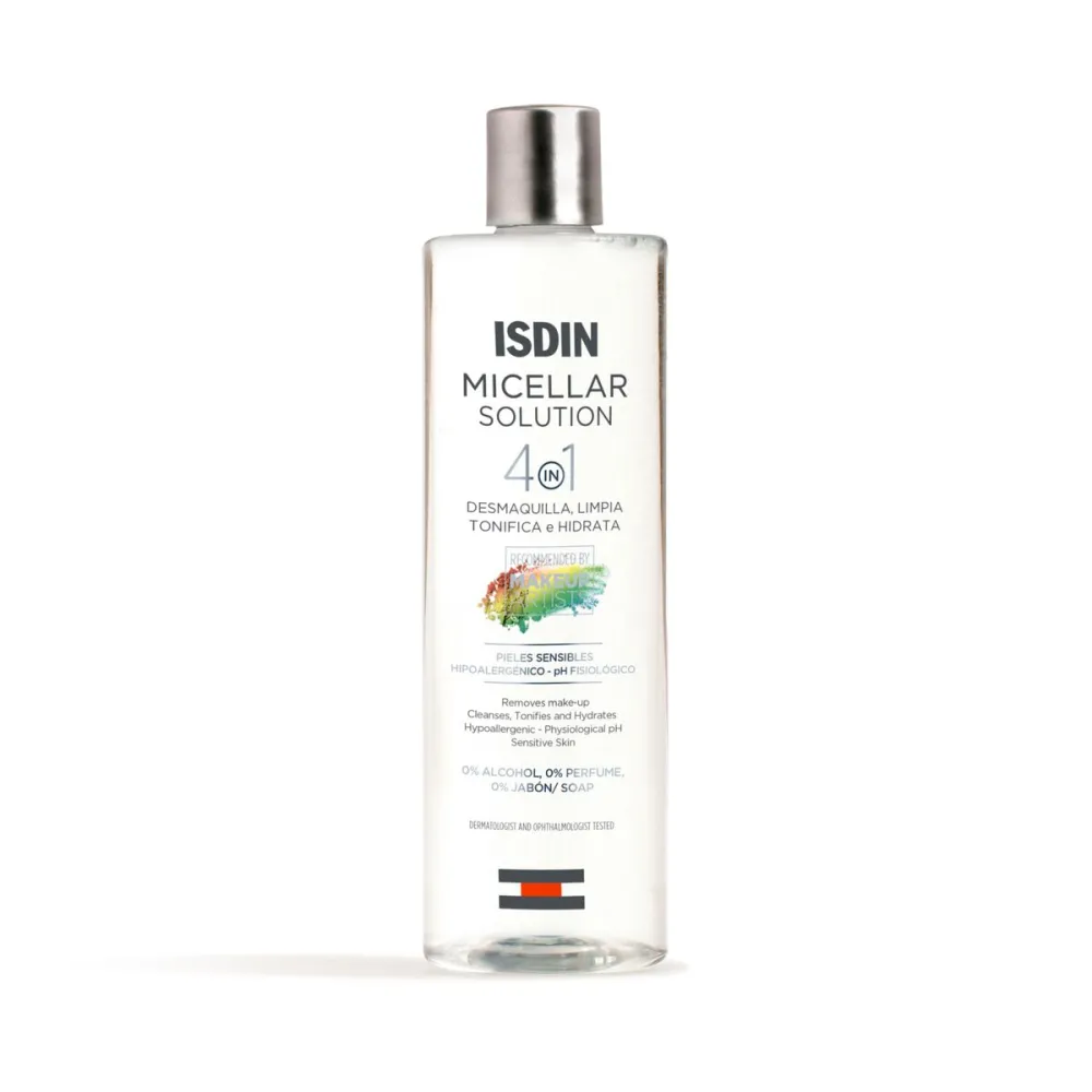 Isdin Micellar Solution Limpieza Facial Hidratante 400 ml | Bonsanté
