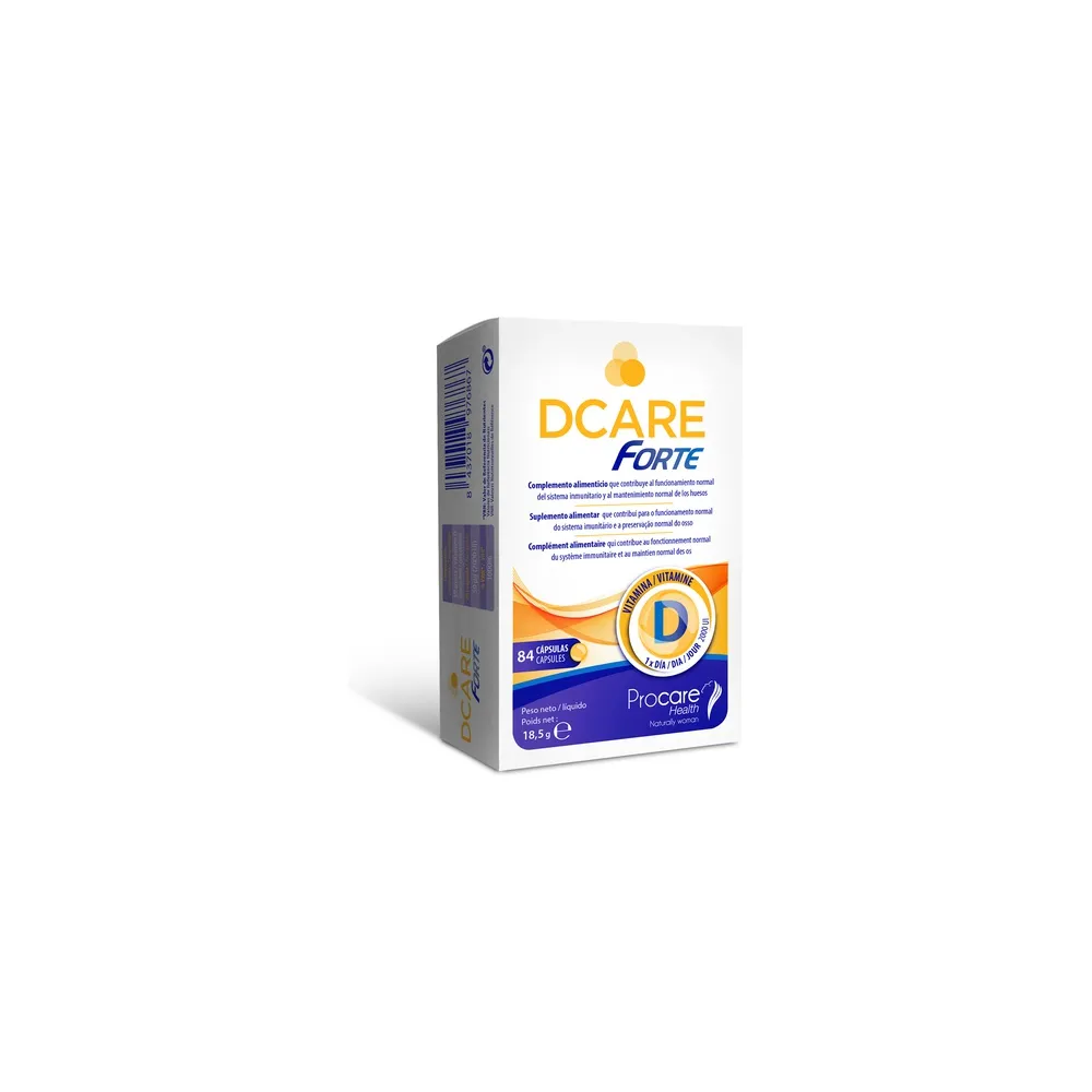 DCARE Forte 84 Cápsulas | Bonsanté