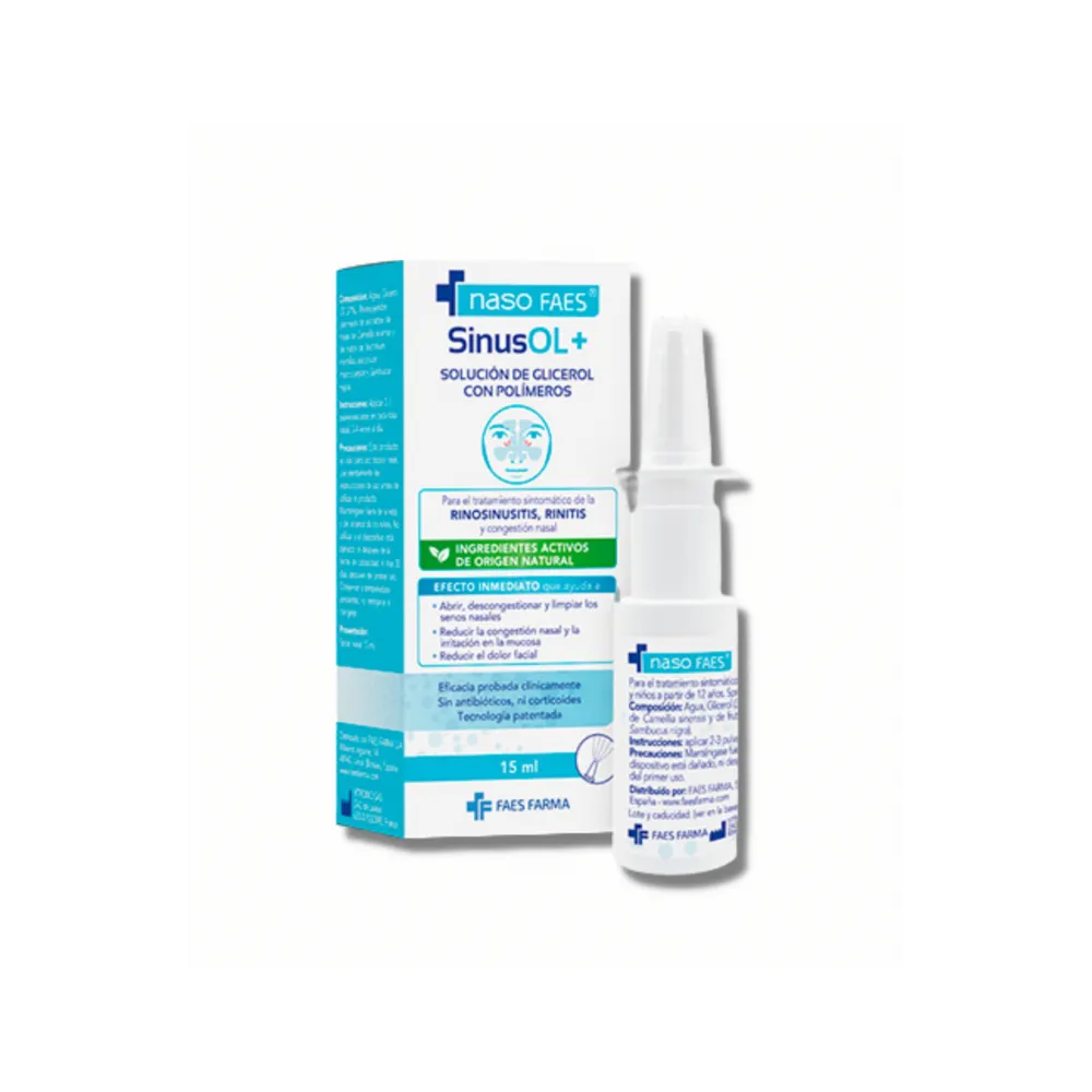 Naso Faes Sinusol+ Spray Nasal 15ml | Bonsanté