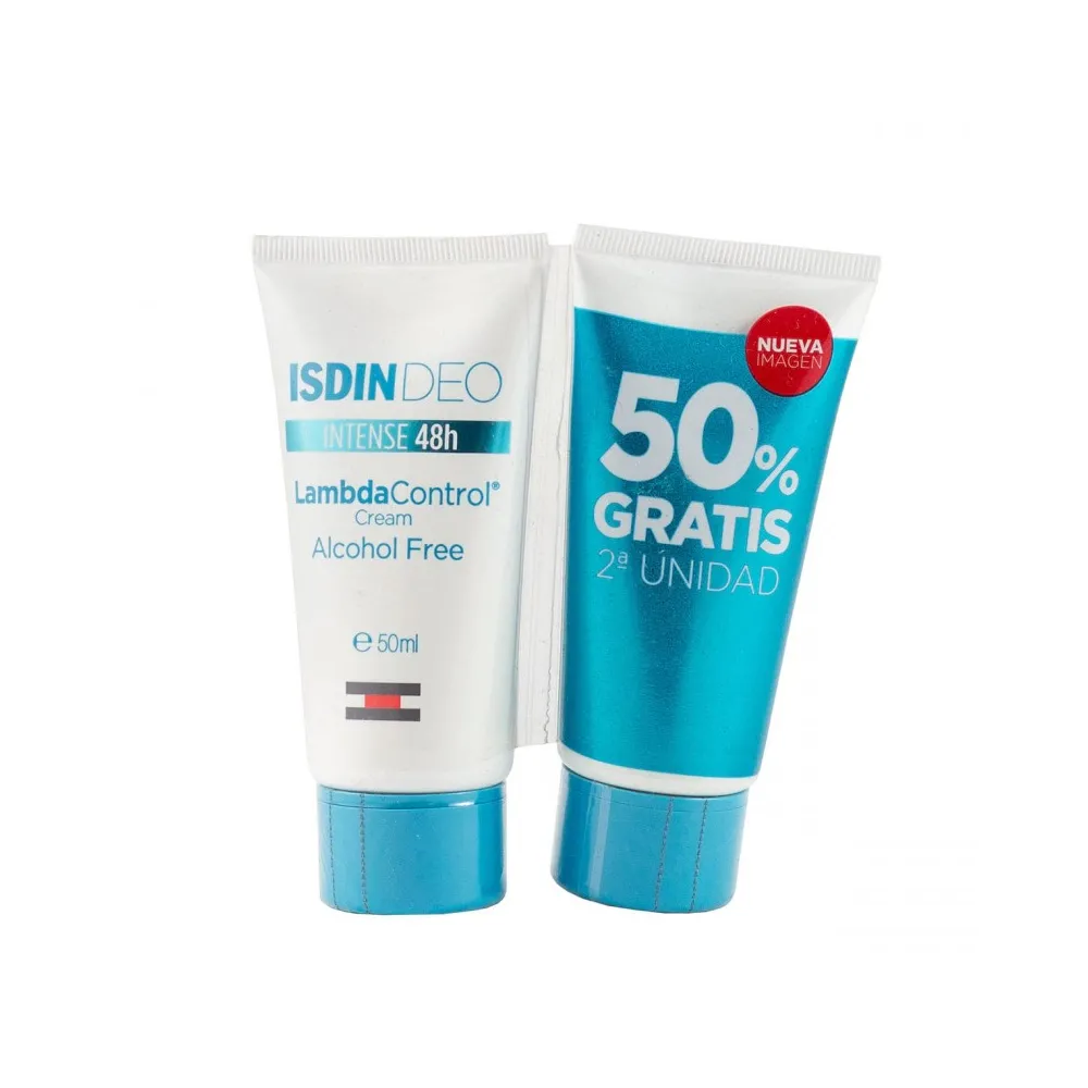 Isdin DEO Duplo Lambdacontrol Cream Desodorante 48H 2x50Ml | Bonsanté