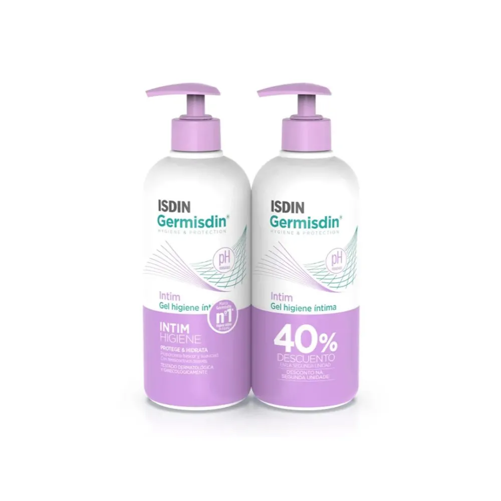 Isdin Germisdin Duplo Higiene Intima Gel Dosificador 2x250 Ml | Bonsanté