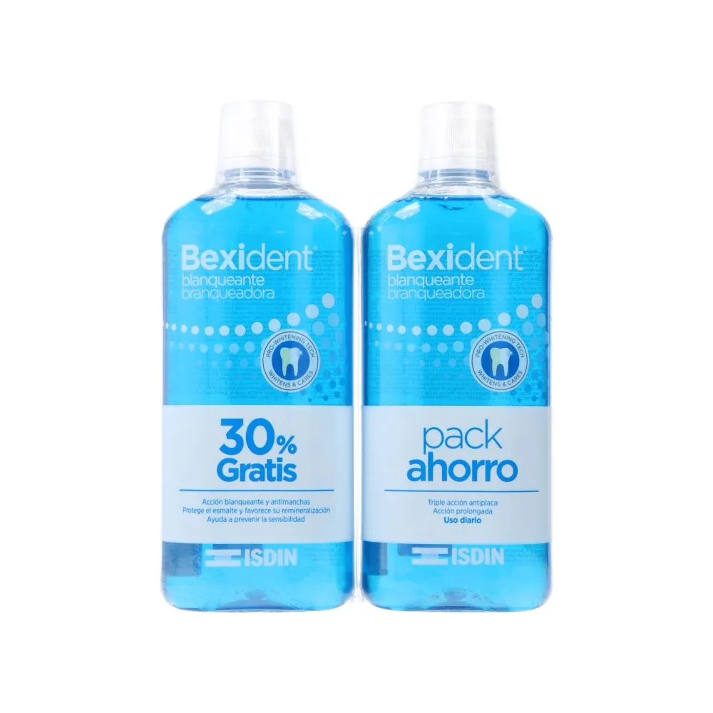 ISDIN Bexident Blanqueante DUPLO Colutorio 2x500 ml | Bonsanté