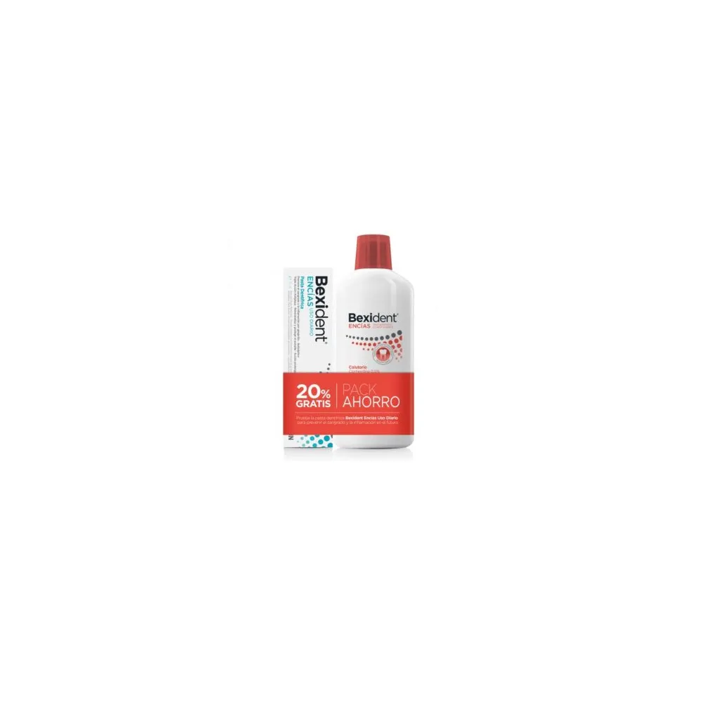 ISDIN Bexident Encías PACK Tratamiento Coadyuvante Colutorio+Pasta dentífrica 500ml+125ml | Bonsanté