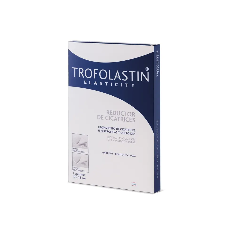 Trofolastin Reductor Cicatrices Apósitos 10x14cm 5 Unidades | Bonsanté