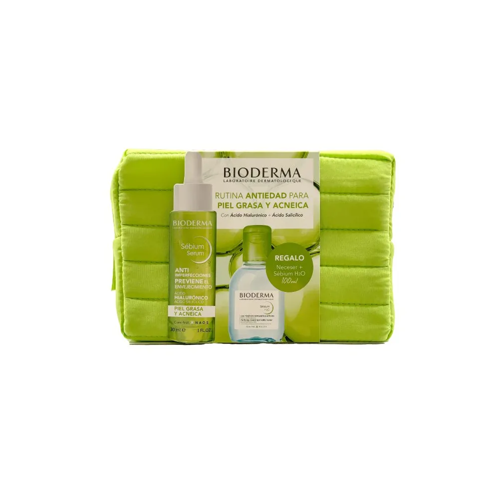 Bioderma Pack Regalo NECESER Bioderma Sebium Serum 30 ml + H2O 100 Ml Gratis | Bonsanté
