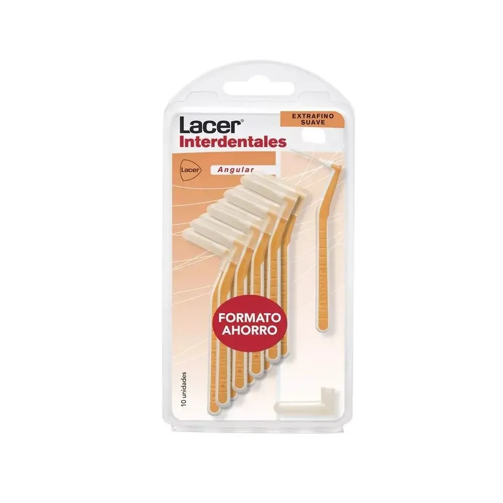 Lacer Interdental Angular Extrafino Suave 10 Unidades | Bonsanté