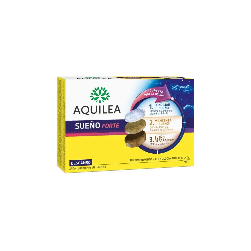 Uriach Aquilea Sueño Forte 30 Comprimidos | Bonsanté