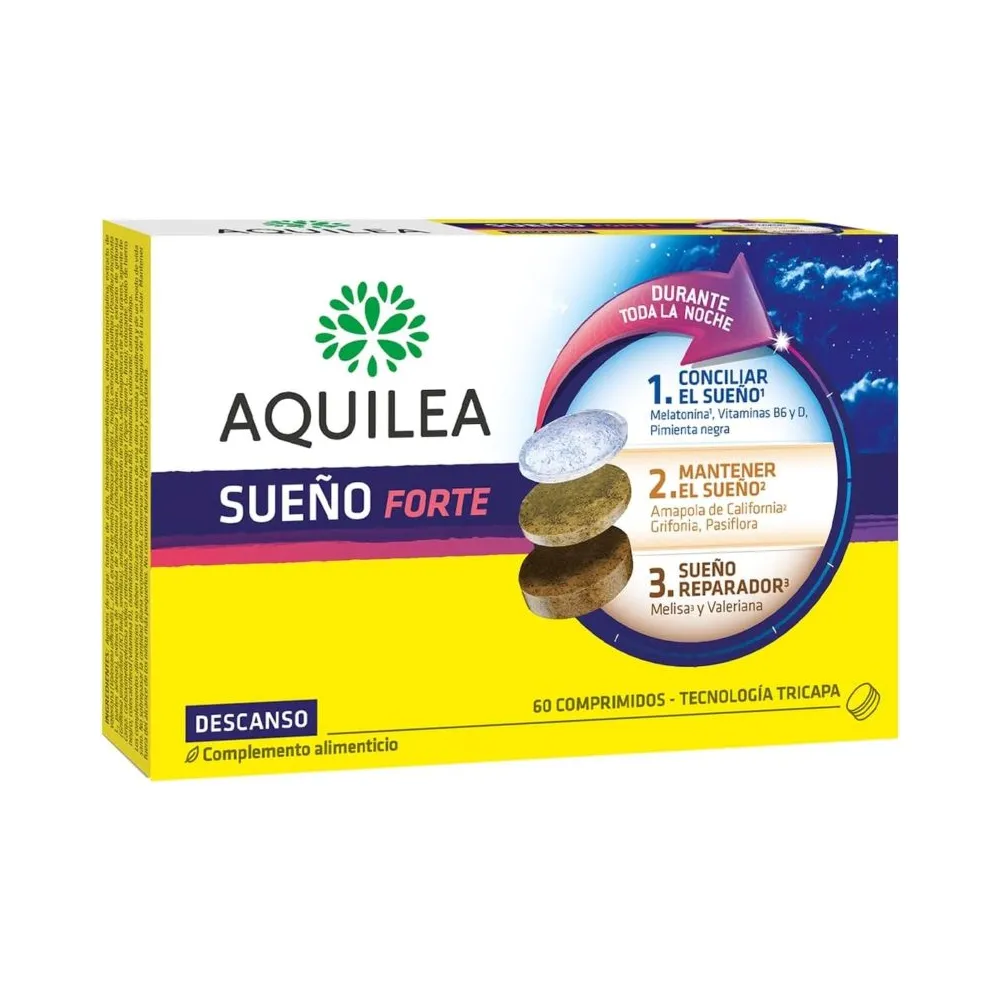 Uriach Aquilea Sueño Forte 60 Comprimidos | Bonsanté
