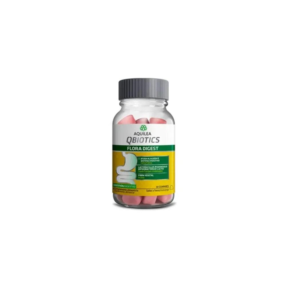 Aquilea QBiotics Flora Digest 30 Gummies | Bonsanté