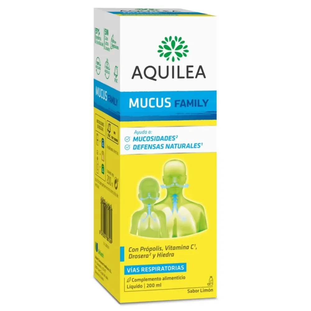 Uriach Aquilea Mucus Family Jarabe 200ml | Bonsanté