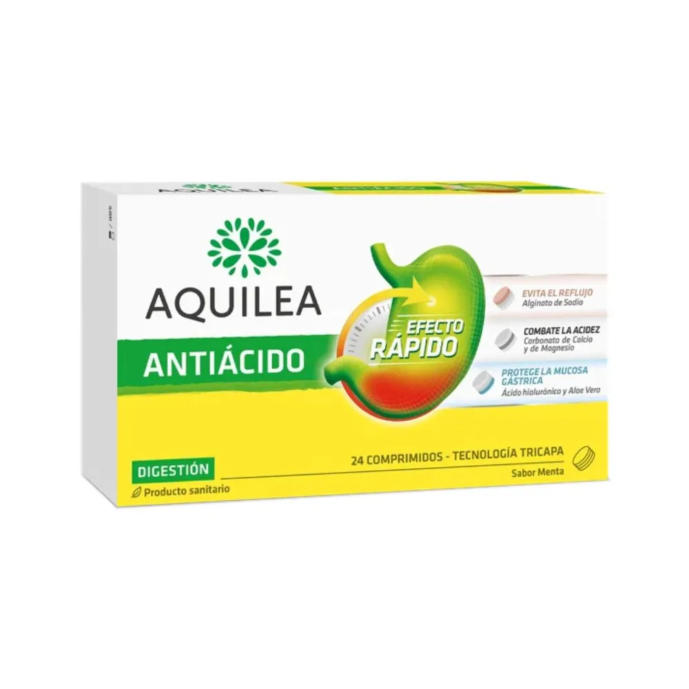 Uriach Aquilea Antiácido 24 Comprimidos | Bonsanté