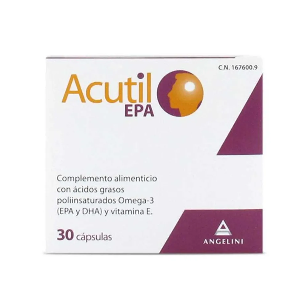 Acutil EPA 30 Comprimidos | Bonsanté