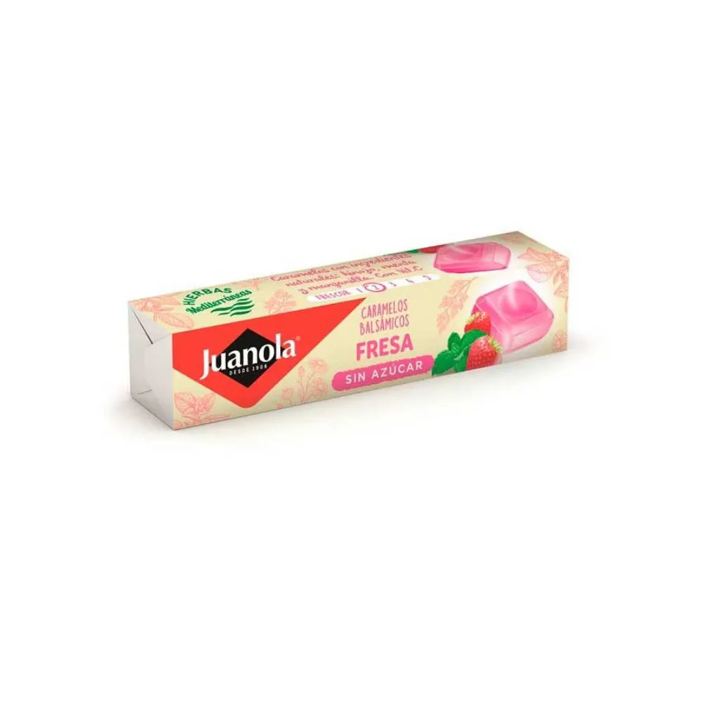 Juanola Caramelos Sabor Fresa 10uds | Bonsanté