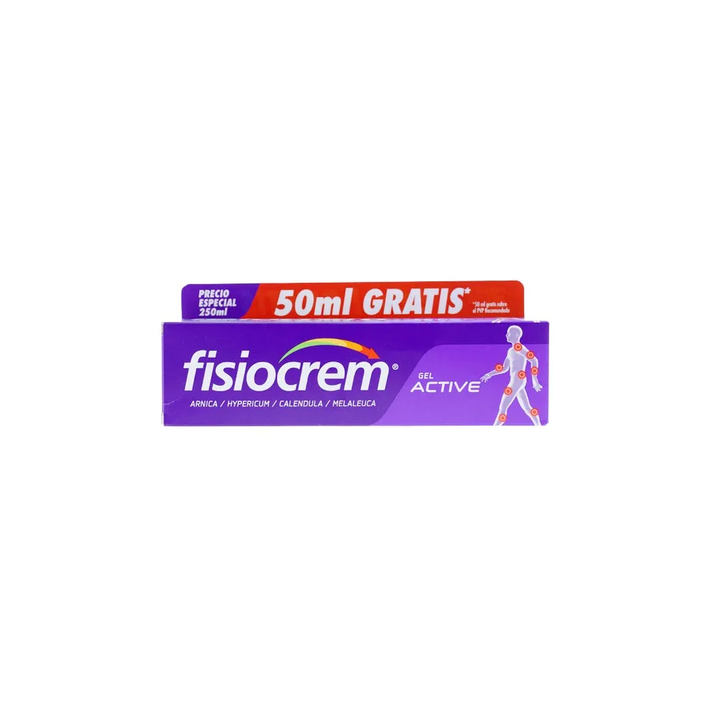 Fisiocrem Gel Active 200ml + 50 ml Gratis | Bonsanté
