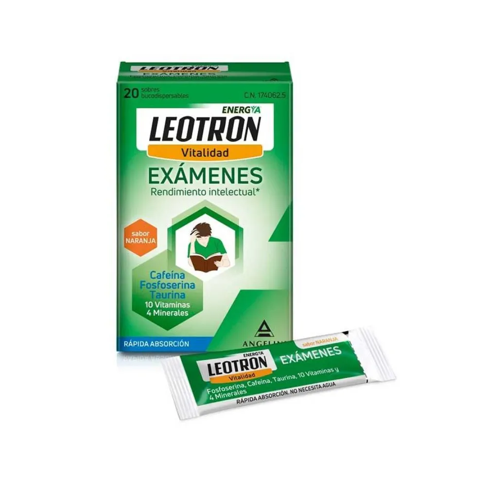 Leotron Exámenes 20 Sobres | Bonsanté
