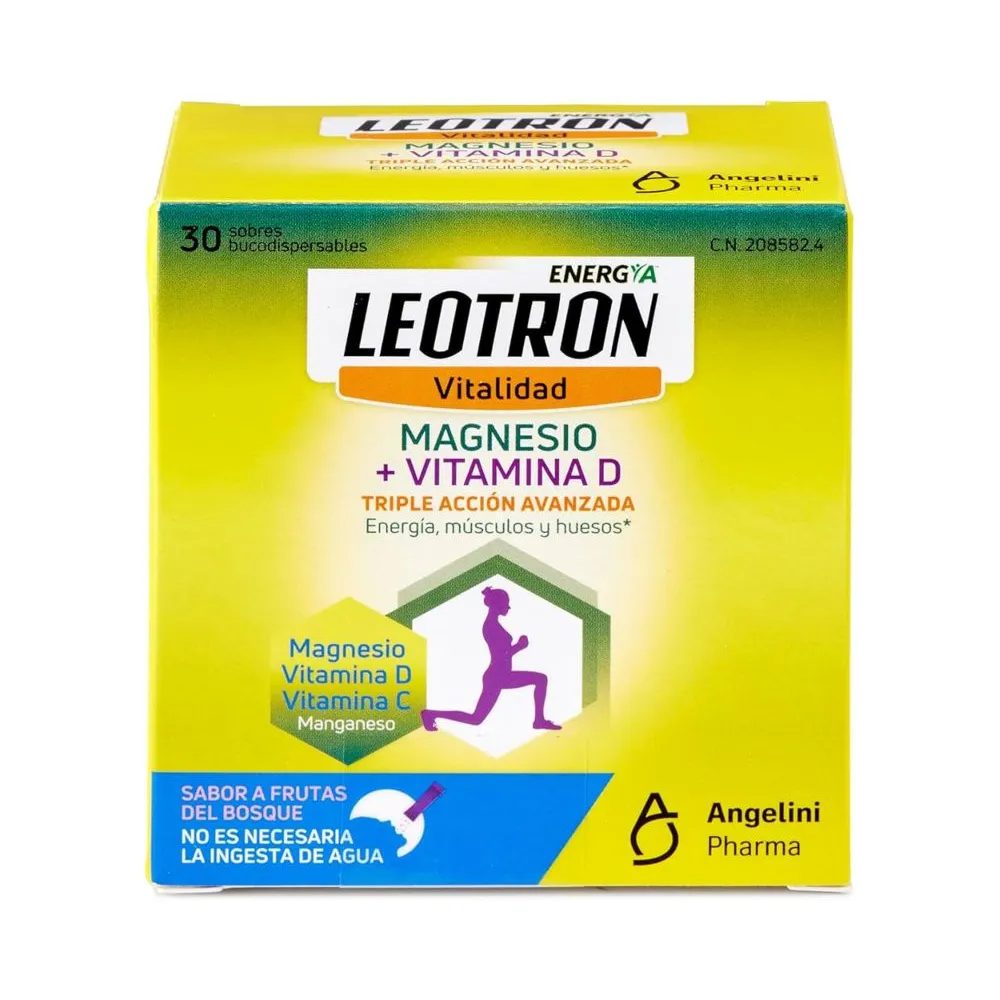Leotron Magnesio + Vitamina D 30 Sticks | Bonsanté