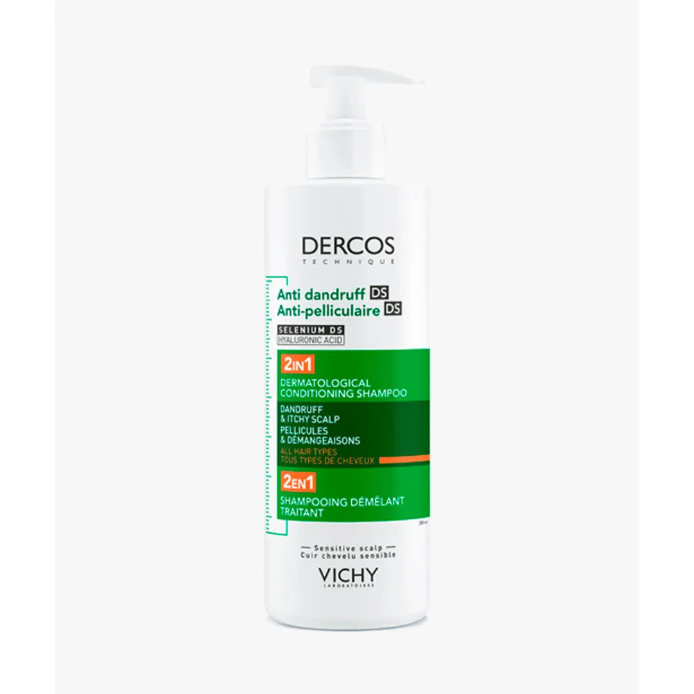 Vichy Dercos Anticaspa DS 2 en 1 Champú + Acondicionador 390 Ml | Bonsanté