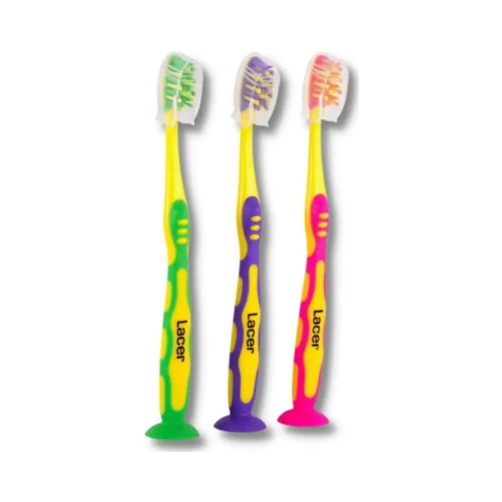 Lacer Junior Cepillo Dental Infantil Ventosa | Bonsanté