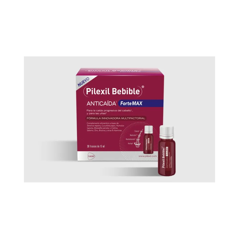 Pilexil Forte Max Bebible 30 Unidades | Bonsanté