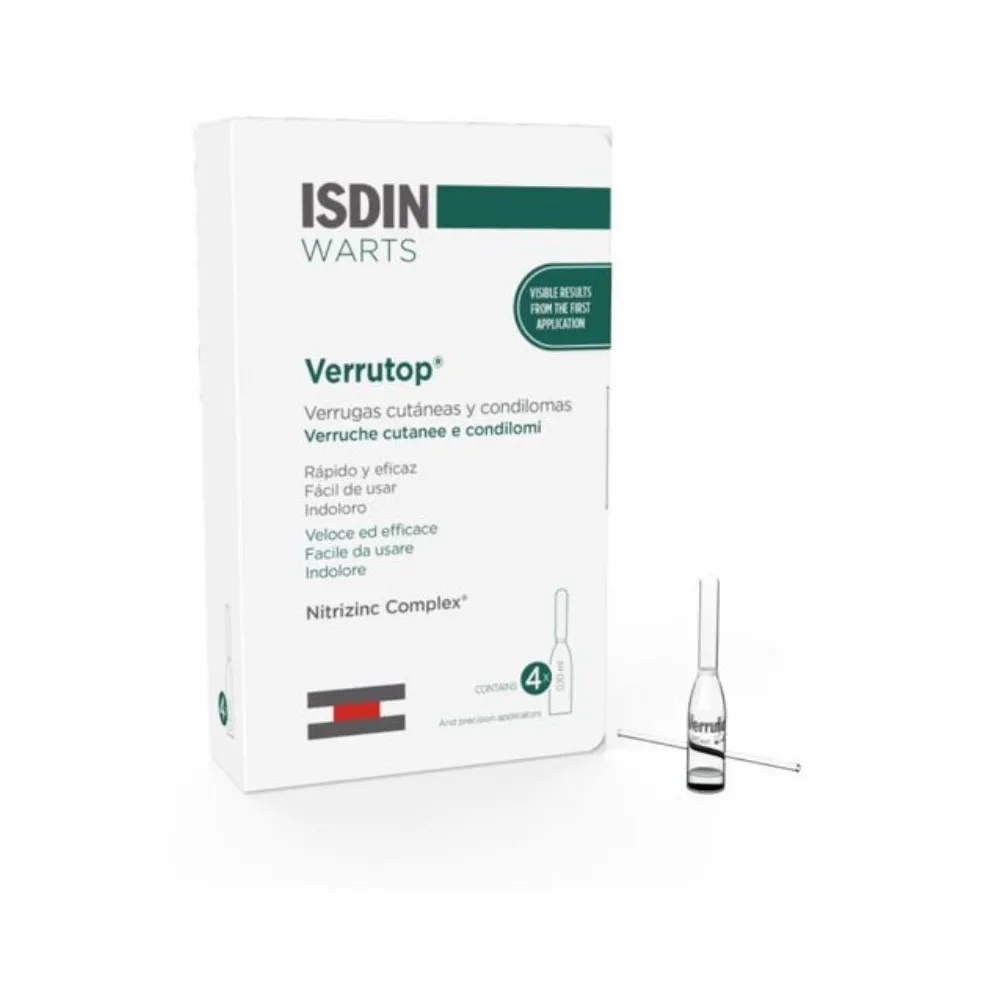 Isdin Verrutop Warts Aplicador + 4 Ampollas | Bonsanté