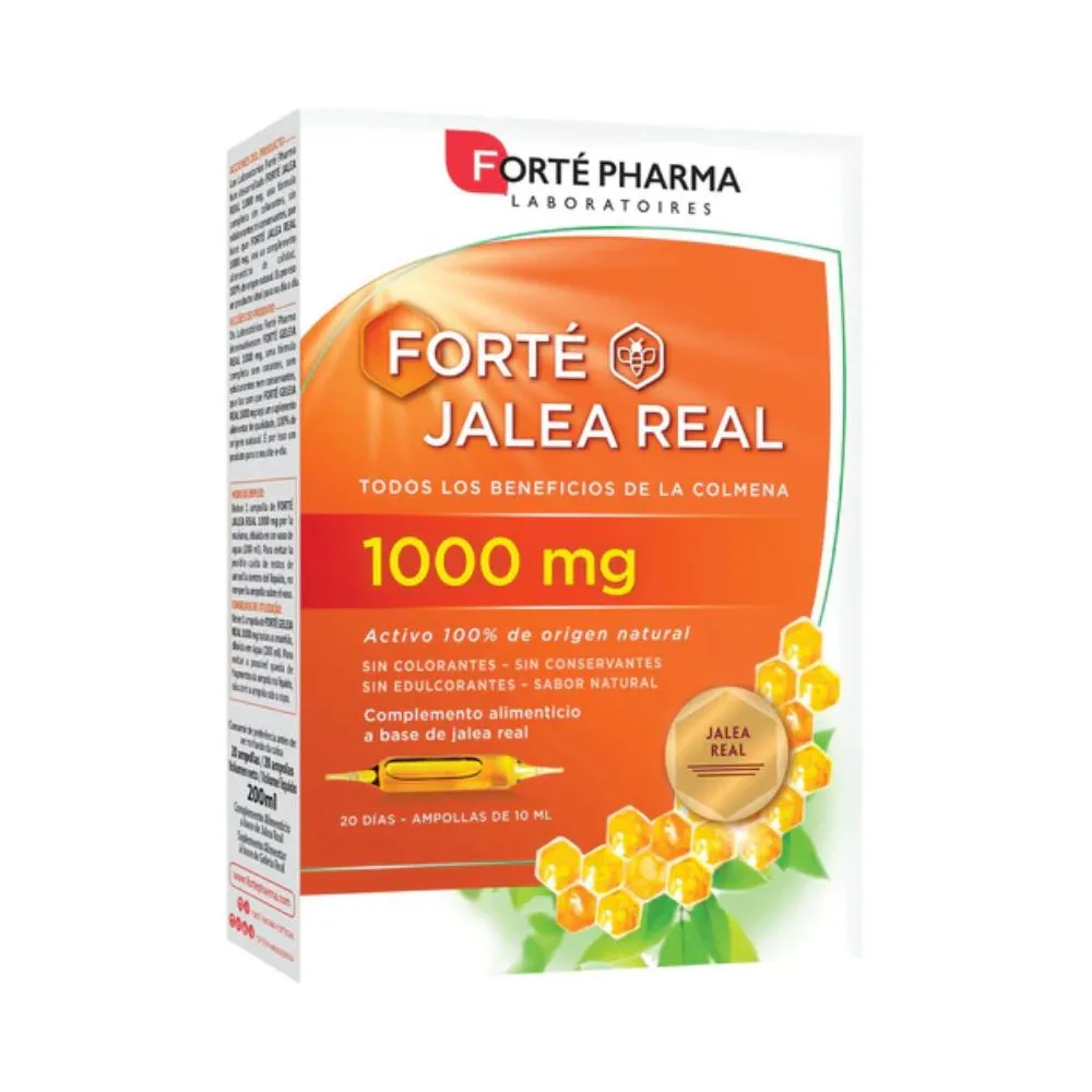 Forte Pharma Jalea Real 1000mg 20 Ampollas | Bonsanté
