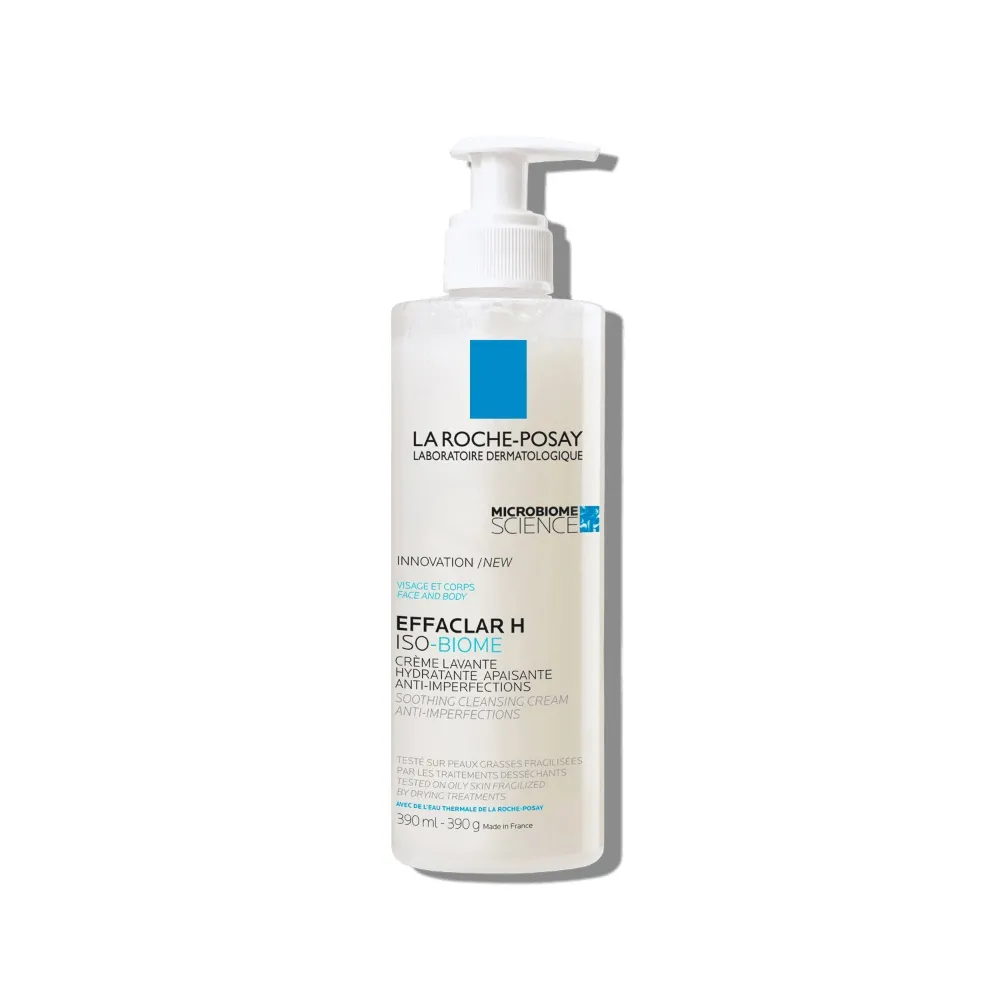 La Roche Posay Effaclar H Iso-Biome Crema Limpiadora 390 Ml | Bonsanté