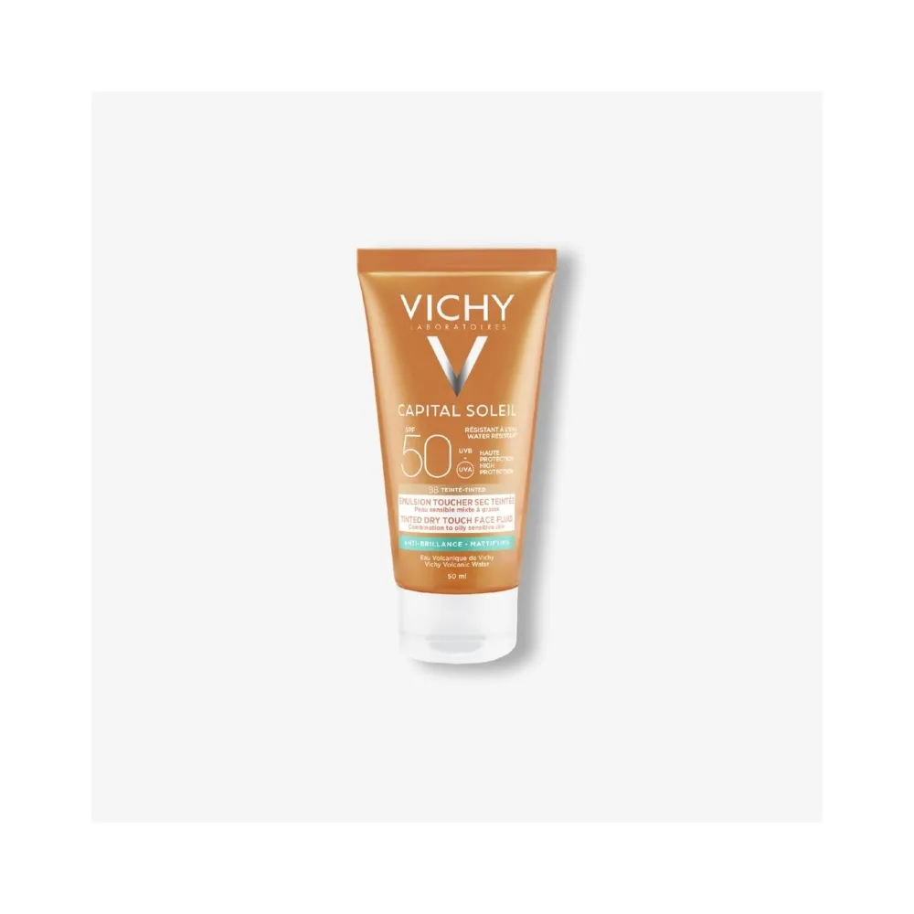Vichy Capital Soleil Crema Toque Seco SPF50 BB Cream Color 50ml | Bonsanté