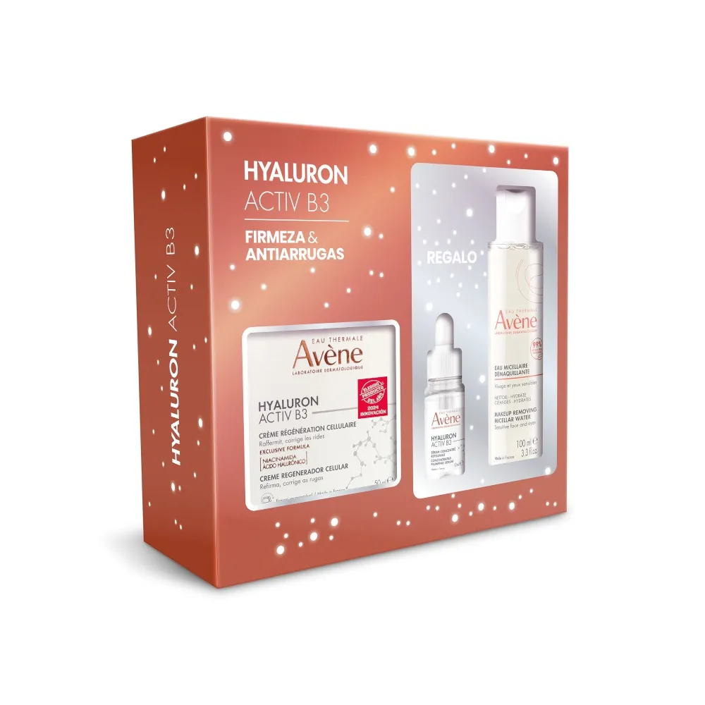 Avene PACK REGALO Hyaluron Activ B3 Crema Regeneradora 50ml + Sérum Concentrado + Agua Micelar Desmaquillante | Bonsanté