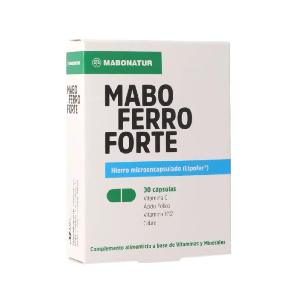 Mabo Ferro Forte 30 Cápsulas | Bonsanté