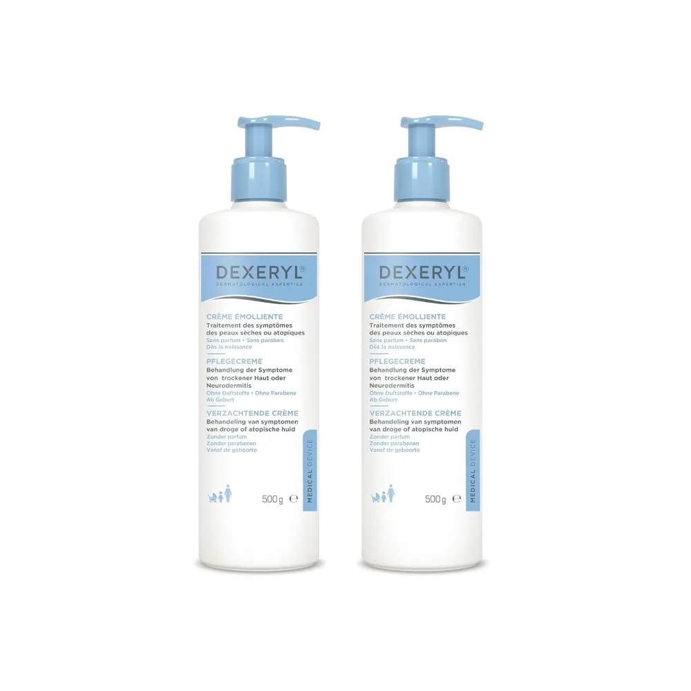 Dexeryl Crema Protección Cutánea Duplo 2x500 ml | Bonsanté