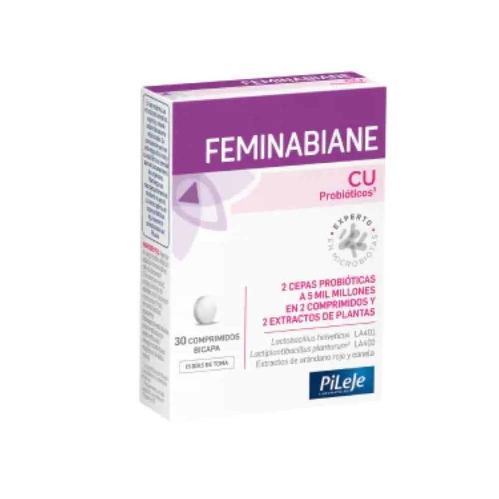 Pileje Feminabiane CU 30 Comprimidos | Bonsanté