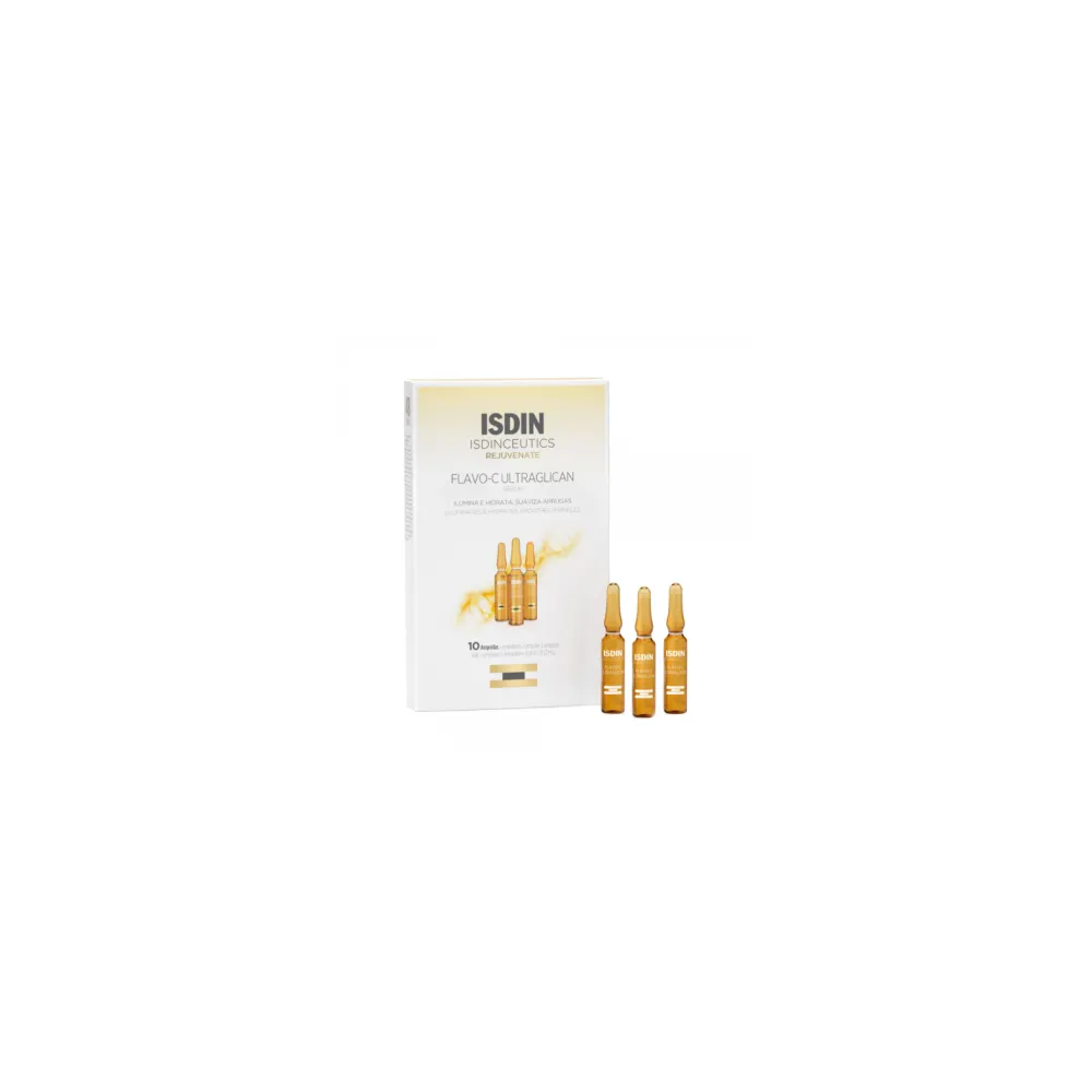 Isdin Isdinceutics Flavo-C Ultraglican 10 Ampollas 2ml | Bonsanté